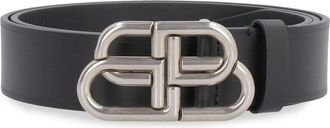 Balenciaga BB Leather Belt