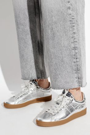 AllSaints Leon Sports Shoes, Womens, Silver