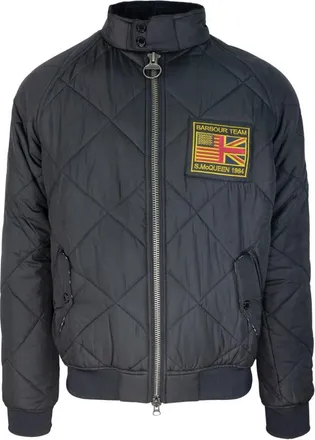 Barbour Black Regular Logo Jacket