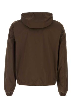 Moorer Cappuccio Jacket - Brown