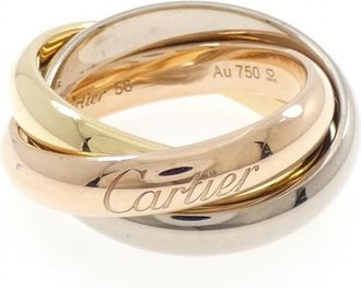 Cartier Yellow Gold (18K) Pink Gold (18K) White Gold (18K) Band Ring (Pre-Owned)