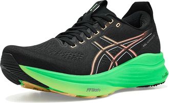 Asics GEL-Kayano(r) 32 Mens Shoes Black/Vital Green : 11.5 D - Medium, Textile