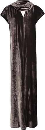 Cortana Lange mouwloze jurk - Dames - Maxi kleedjes - Rood - S - Kleedjes