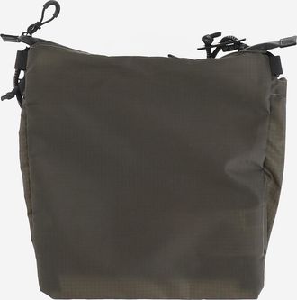 And Wander Mens Shoulder Bag Polyester Khaki Backpacks