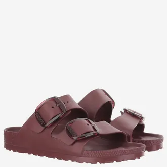 Birkenstock Unisex Sandals Arizona Big Buckle Bordeaux Eva Rubber