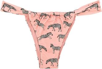 MC2 Saint Barth Pink Animal Print Swimwear