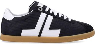 Lanvin Black Quilted Sneakers