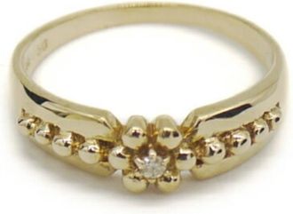 Dior Yellow Gold (18K) Band Ring (Pre-Owned)