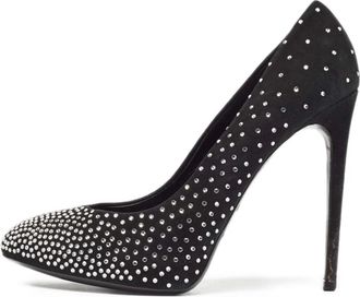 Dolce & Gabbana Pumps con cristalli 125mm - Nero