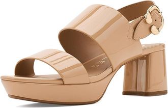 Aerosoles Camera Womens Shoes Beige Bisque Faux Patent : 12 B - Medium, Leather