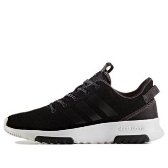 adidas (WMNS) adidas neo Cloudfoam Racer TR Black White BC0051