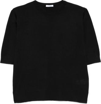 Malo T-shirt girocollo - Nero