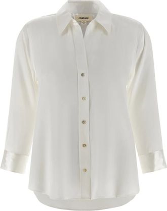 L'agence Dames, Blouses & Shirts, Wit, Maat: L Zijde