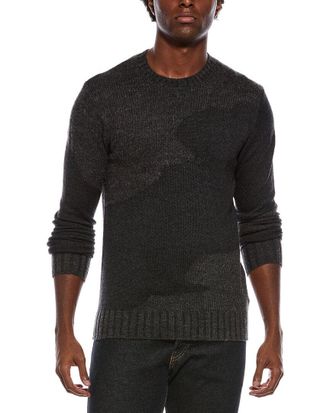 John Varvatos Rector Wool-Blend Crewneck Sweater
