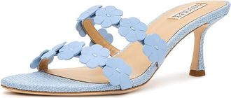 Badgley Mischka Watertown Womens Sandals Aqua Leather : 8.5 M
