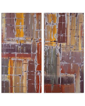 Ready2HangArt Ready2hangart Bueno Exchange Lxvii 2Pc Wrapped Canvas Wall Art By Tristan Scott