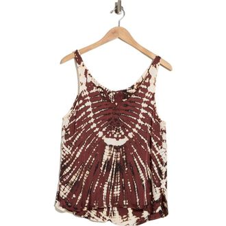 Young Fabulous & Broke Nari Satin Tank in Sepia Nexus Wash at Nordstrom Rack, Size X-Small