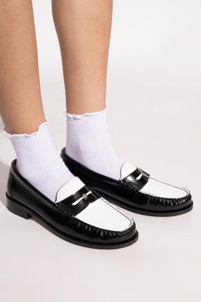 Furla Collage Loafers, Womens, Black