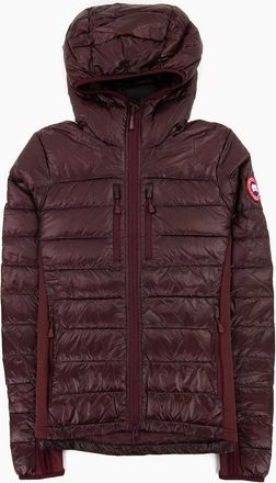 Canada Goose Womens Canada Goose Ladies Hybridge Lite Down Hoody Elderberry 810 - Red - Size: 10/8