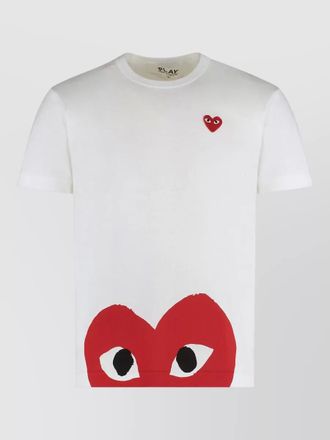 Comme Des Gar&ccedil;ons cotton t shirt logo front print