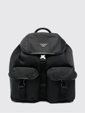 Emporio Armani Backpack Men color Black