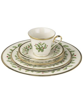 Lenox Discontinued Lenox Holiday 5Pc Place Setting