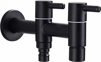 OEM Grifo Para Lavadora, Grifo De Doble Interruptor, Grifo De Agua Fr&iacute;a Mural, Grifo De Fregadero De Acero Inoxidable Extendido, Grifo Para Lavadora Para 