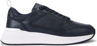 Kurt Geiger Mens Jesse Sneakers - Navy - Size UK 12