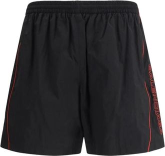Balenciaga Side Stripe Swim Trunks - Heren - Strandmode - Zwart - M - Badmode