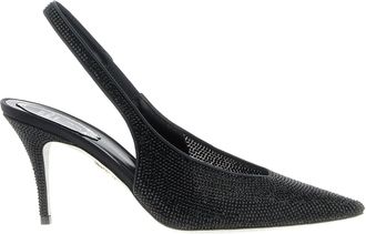 Rene Caovilla Glass High Heel Womens Pumps