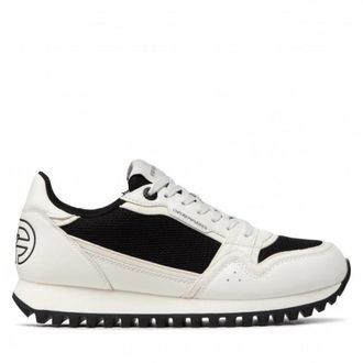 Emporio Armani Witte Sneakers - Heren - Sneakers - Wit - 43 EU - Schoenen