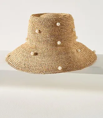 San Diego Hat Company Embellished Straw Bucket Hat
