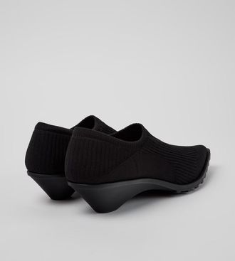 Camper Womens Anita Ry Low Black Sneaker