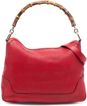 Gucci Pre-owned Gucci Calfskin Bamboo Diana Satchel Ladies 8C2N8WIYZWUDBBWV