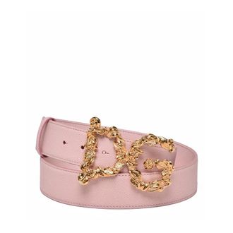 Dolce & Gabbana Accessoires, Dames, Roze, ONE Size, Leer, Dolce & Gabbana riem