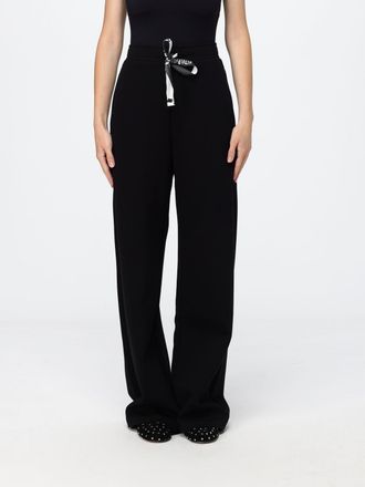 Max Mara S Max Mara Pantaloni jogging in jersey a vita alta con coulisse