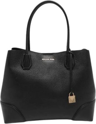 Michael Kors Pre-owned Handbags, female, Black, Size: ONE SIZE Pre-owned Leather Handbag