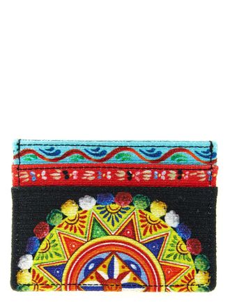Dolce & Gabbana Carretto Card Case - Black