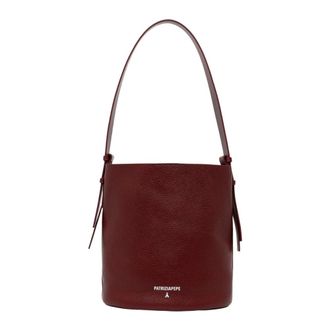 Patrizia Pepe Dames, Tassen, Rood, Maat: ONE Size Leer