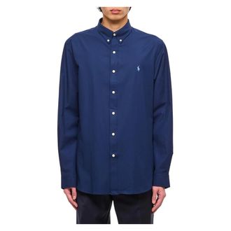 Polo Ralph Lauren Casual Shirts, male, Blue, S, Casual Shirts