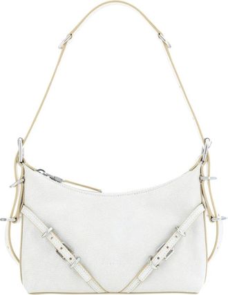 Givenchy Witte Schoudertas Versace Voyou Mini - Dames - Schoudertassen - Wit - ONE Size - Leer - Tassen