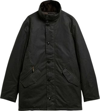 Barbour Giacca cerata Modern Powell - - Jackets - Uomo - Verde - M
