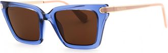 Max & Co. MO0110 90E Shiny Blue/Brown