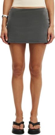 Cotton On Womens Honey Skort in Charcoal at Nordstrom, Size Xxx-Small