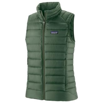 Patagonia Down Sweater Vest Daunengilet f&uuml;r Damen | oliv/gr&uuml;n