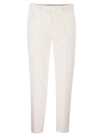 Pantaloni Torino Stretch Cotton Tailored Trousers