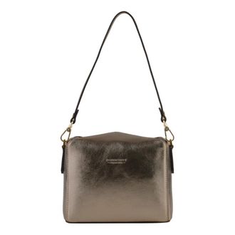 Pourchet Cassetta - Dames - Schoudertassen - Geel - ONE Size - Leer - Tassen