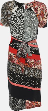 Roberto Cavalli Multicolor Printed Jersey Dress