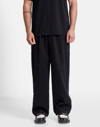 Sixth June Pantaloni sartoriali regolabili neri-Nero