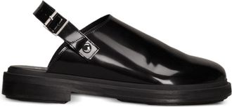 Ami Anatomical Toe slingback pumps - unisex - Calf Leather/Leather/Calf Leather - 43 - Black